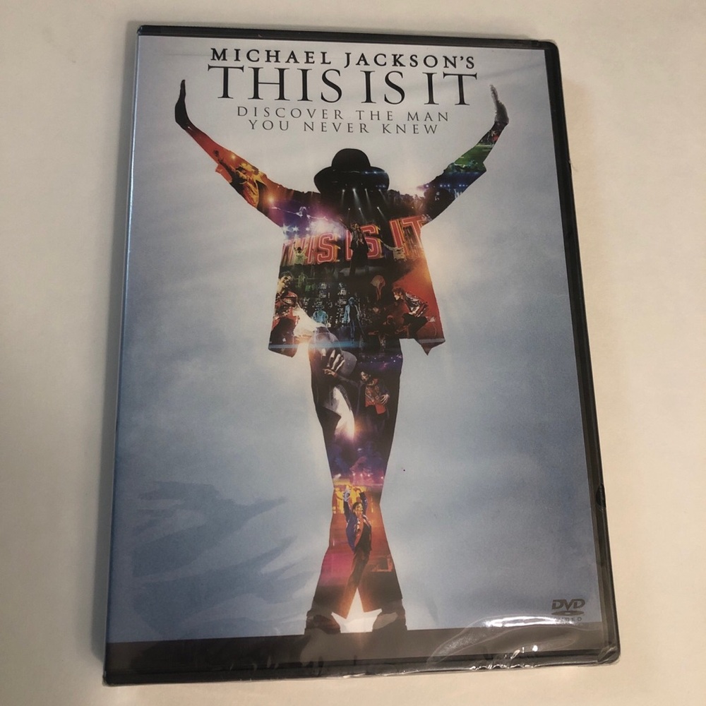⭐️ Michael Jacksons This Is It DVD 2010 New Columbia Pictures Pop King Movie